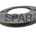 Wheel spacer for disc brakes