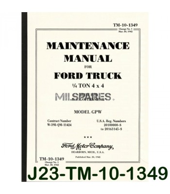 Maintenance Manual, Ford