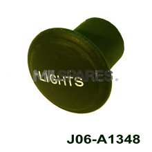 Knob lights metal OD green