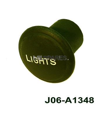 Knob lights metal OD green